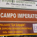 1. Schild Richtung Campo Imperatore
