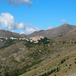 Blick zurück nach Santo Stefano di Sessanio