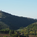 Blick zurück auf Assisi