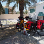 radreise oman 2015 - erster kurzer stopp am weg raus aus dubai