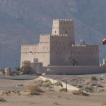 einsames Fort im Oman