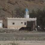 Verwüstungen am Rande des Wadis - am Weg nach Lihban