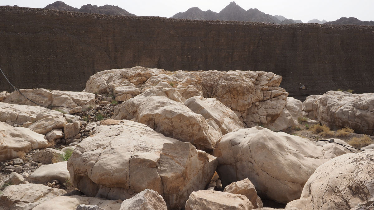 mächtiges Wadi Richtung Al Fath