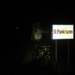 noch stockfinster im 1. "Etappenort" St. Pankrazen