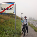 am nächsten Tag: Abschied aus Lavamünd