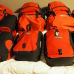 Packen und Räder zusammen bauen im Backpackers Hostel - Taipeh