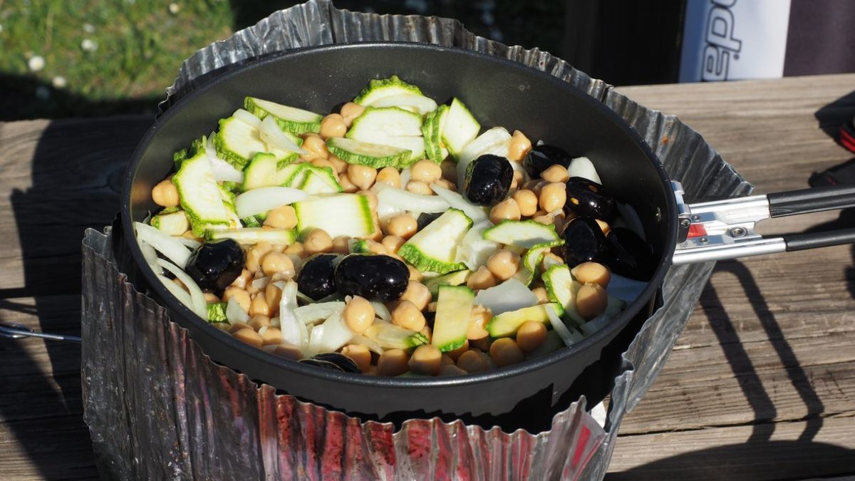 Mittagessen kochen