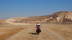 Radreise Israel - durch die Judäische Wüste
