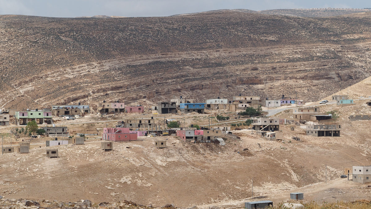 palästinensische Siedlung im Westjordanland