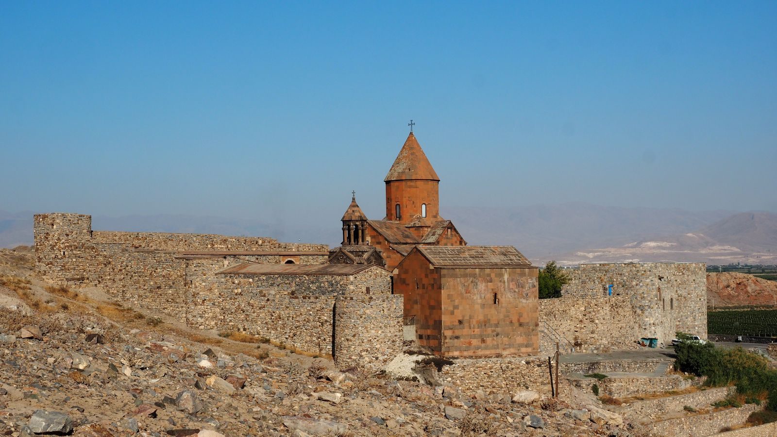 Radreise Armenien - Kloster Chor Virap